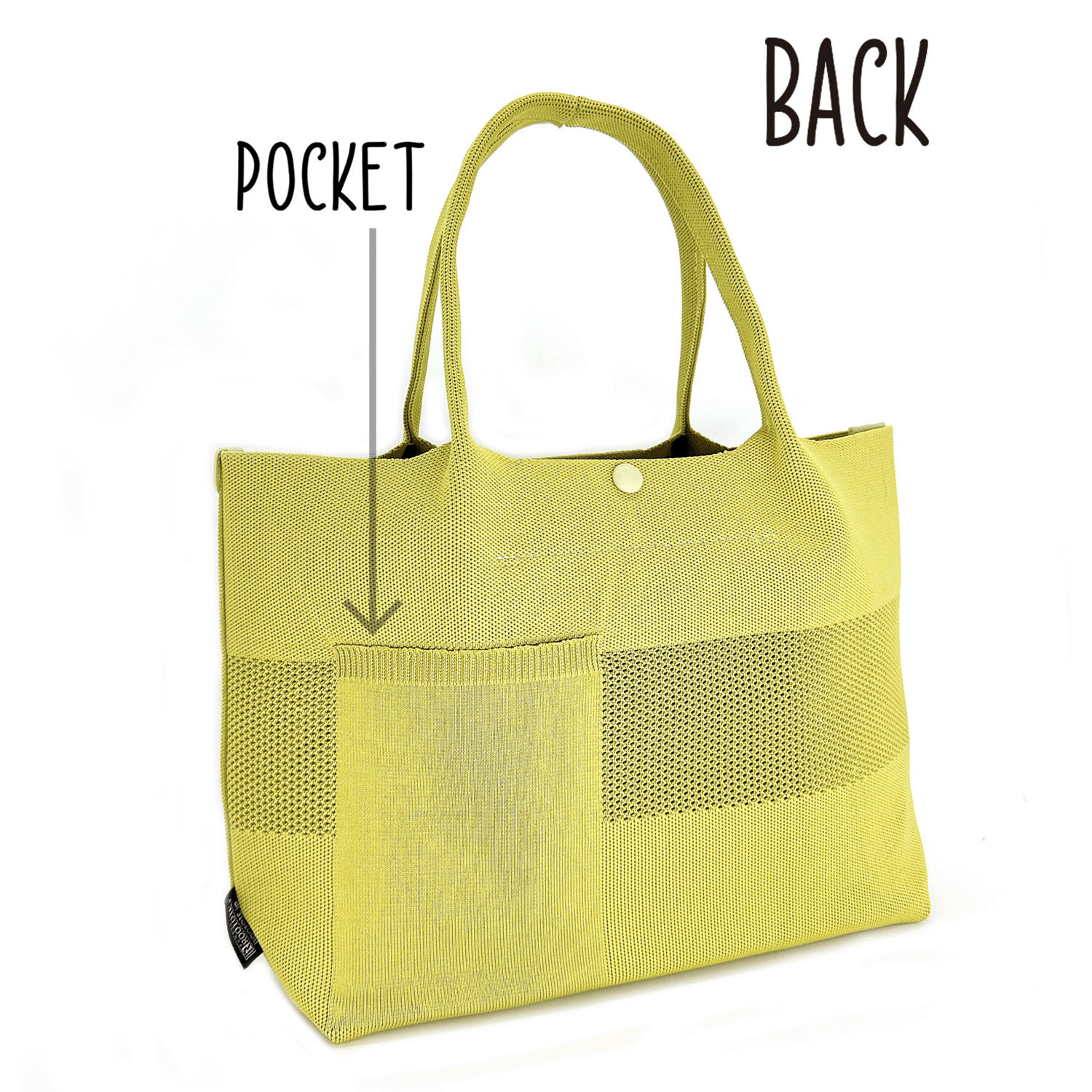 ルートート 洗えるニットトートバッグ - 画像7