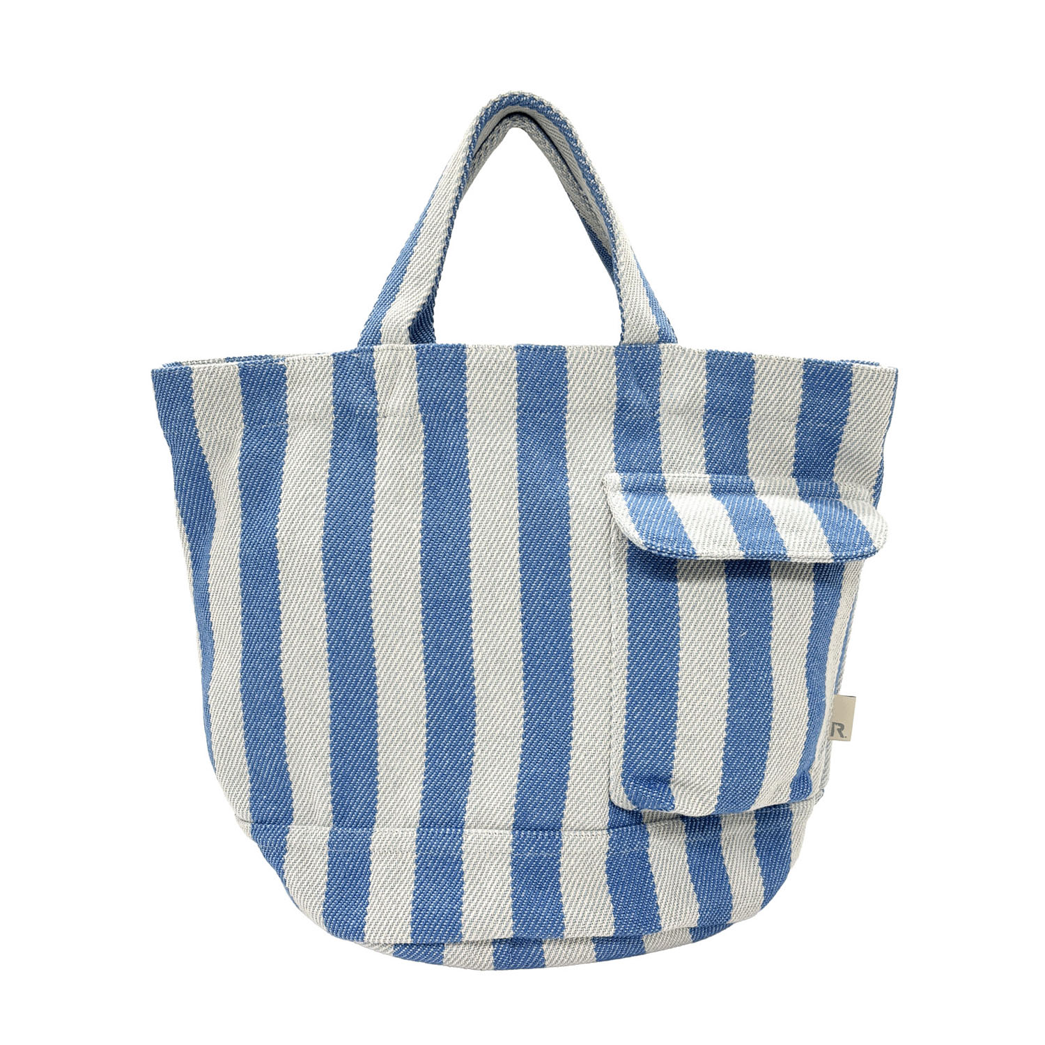 ルートート ストライプ柄丸型トートバッグ - 画像5