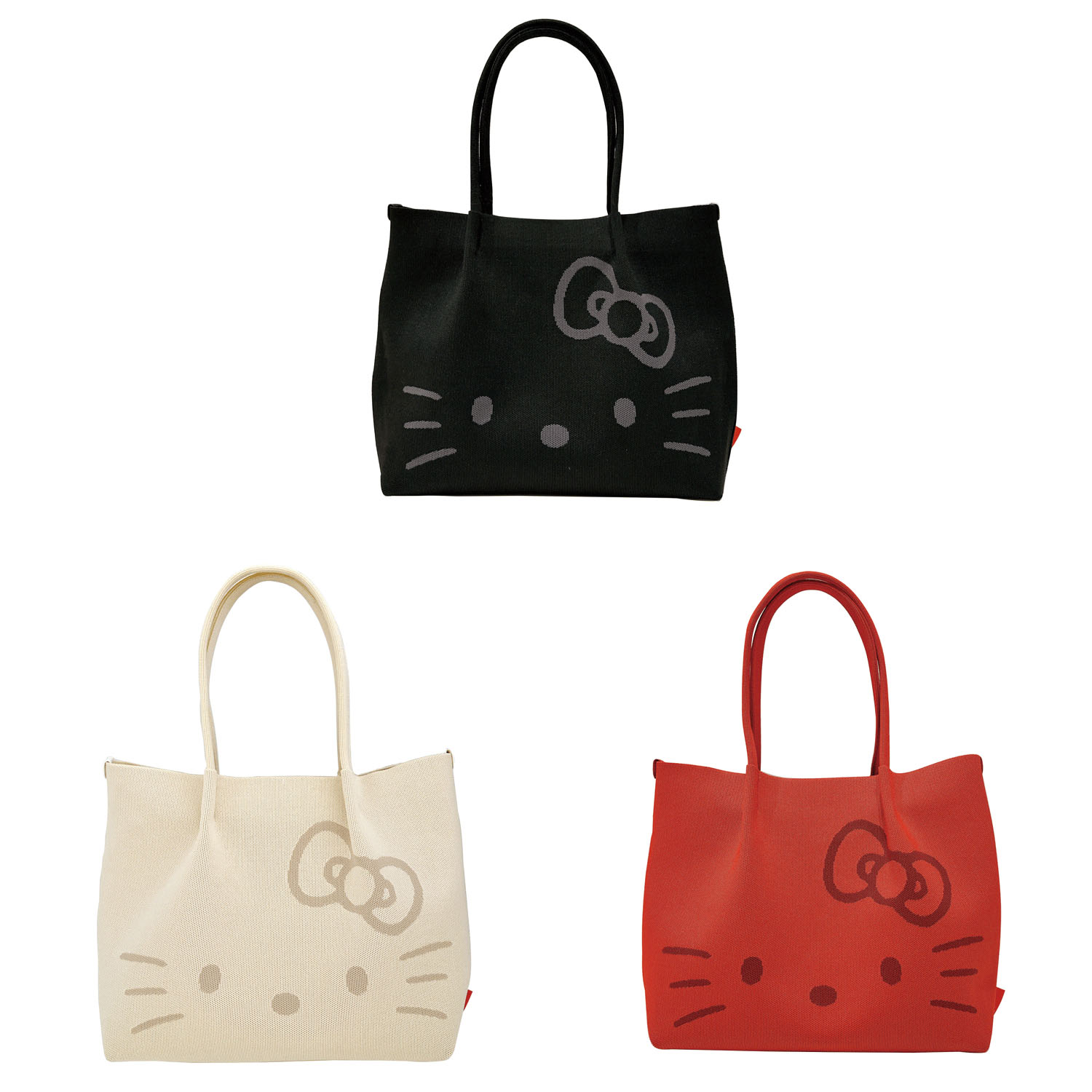 【大好評につき再生産決定！】ハローキティ R－fullミディアムトートバッグ - 画像1