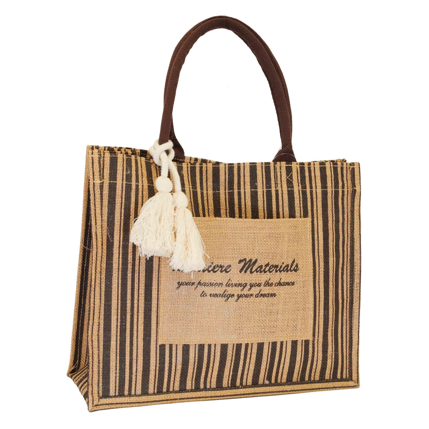 ジュートトートバッグ - 画像5