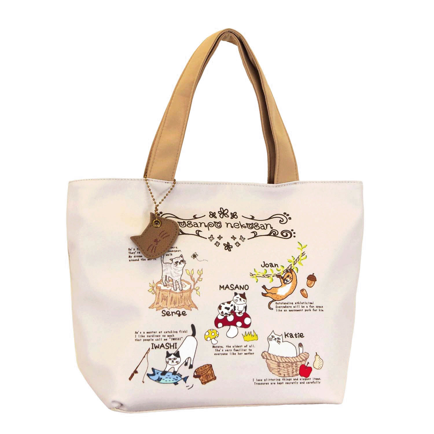 おさんぽねこさんスマートトートバッグ - 画像2