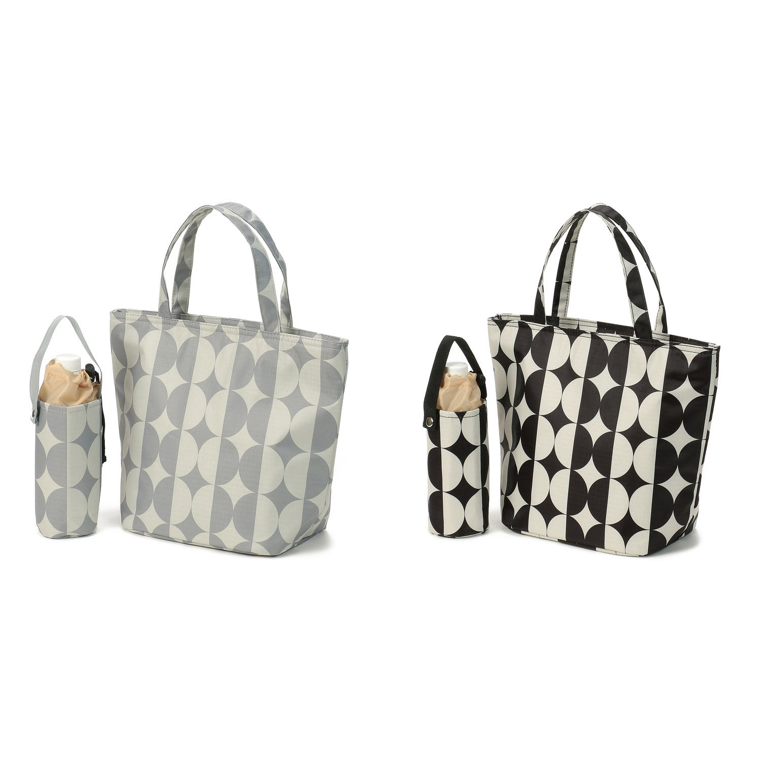 【エトワール別注柄】ドット柄保冷ボトル付バッグ - 画像4