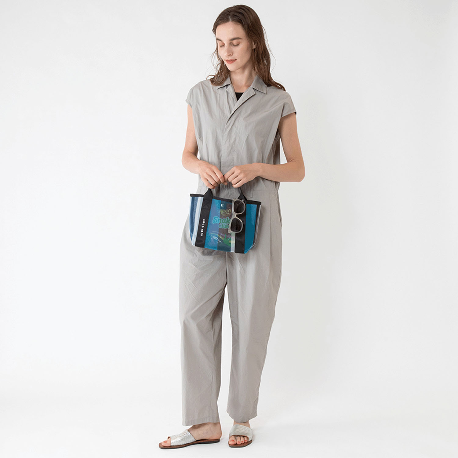 メッシュストライププチバッグ - 画像3