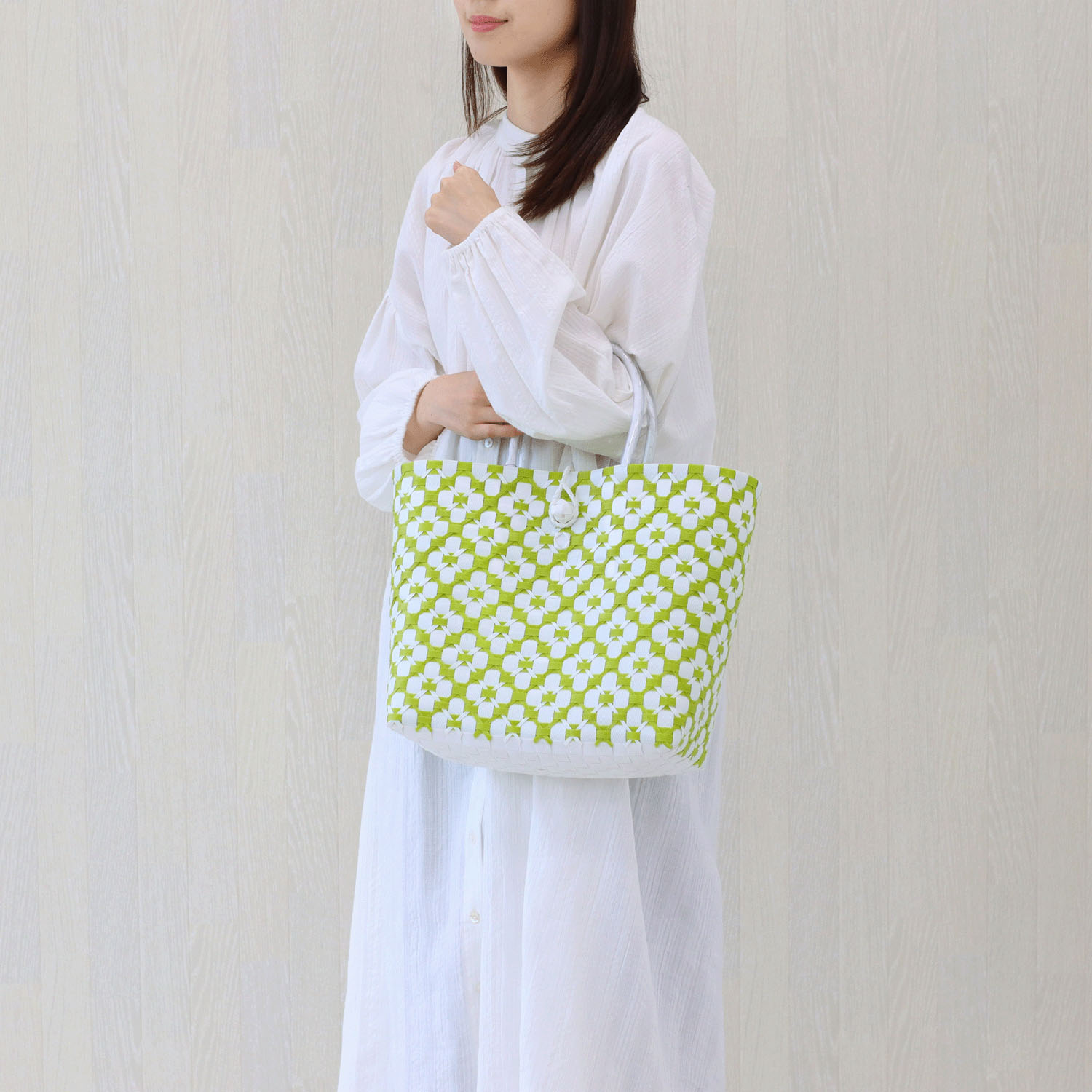 【大人気】パサールバッグ ダイヤ柄