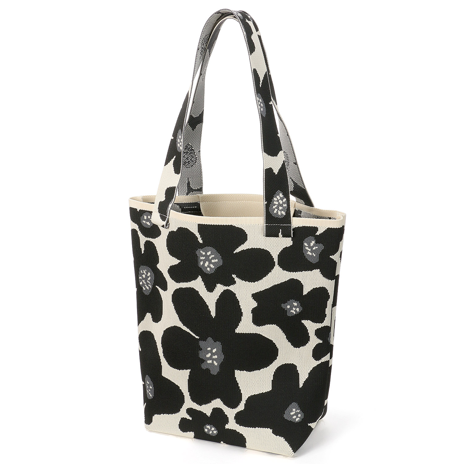 【エトワール別注柄】北欧花柄ニットトートバッグ - 画像2