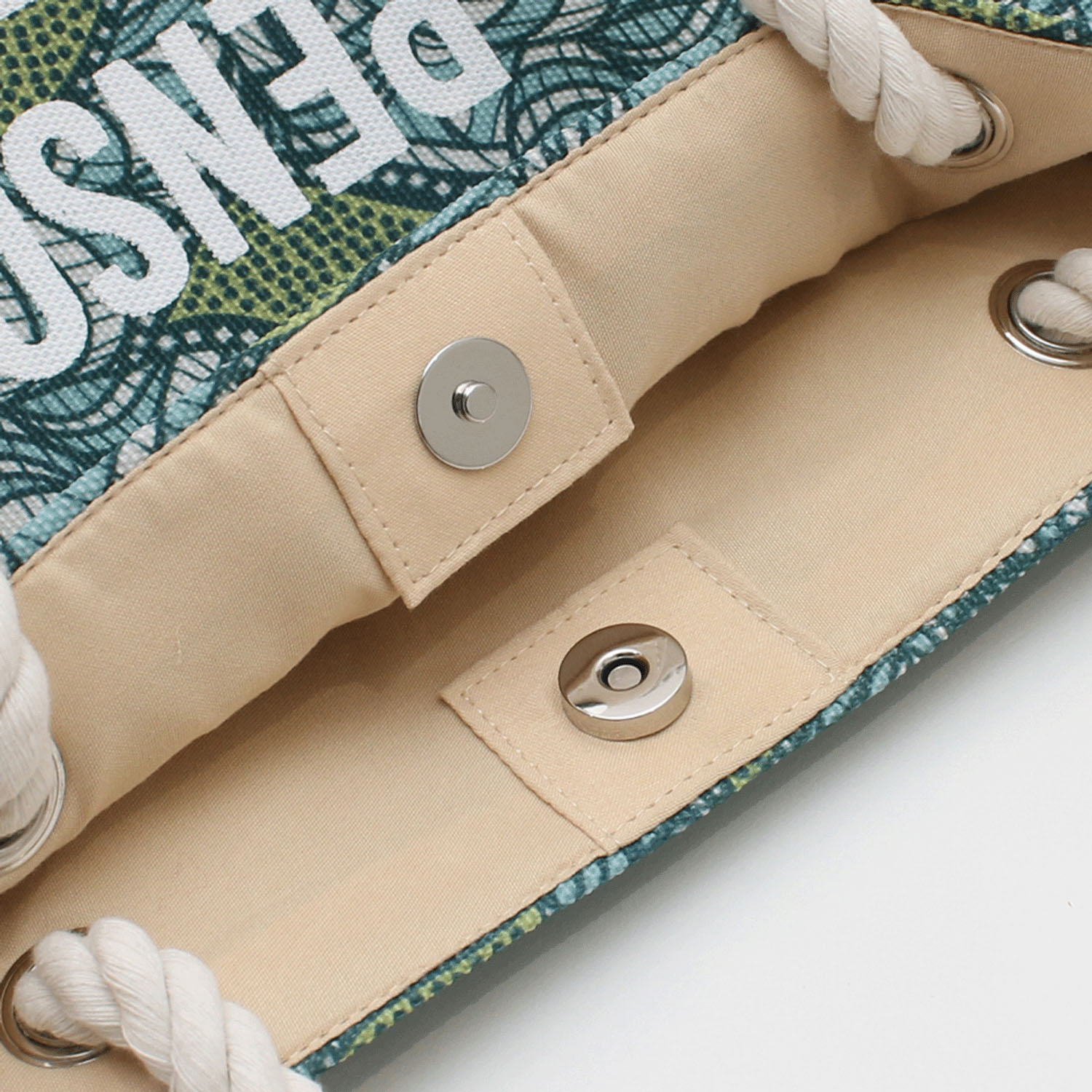 雑材ラタイデアプリントトートバッグ - 画像13