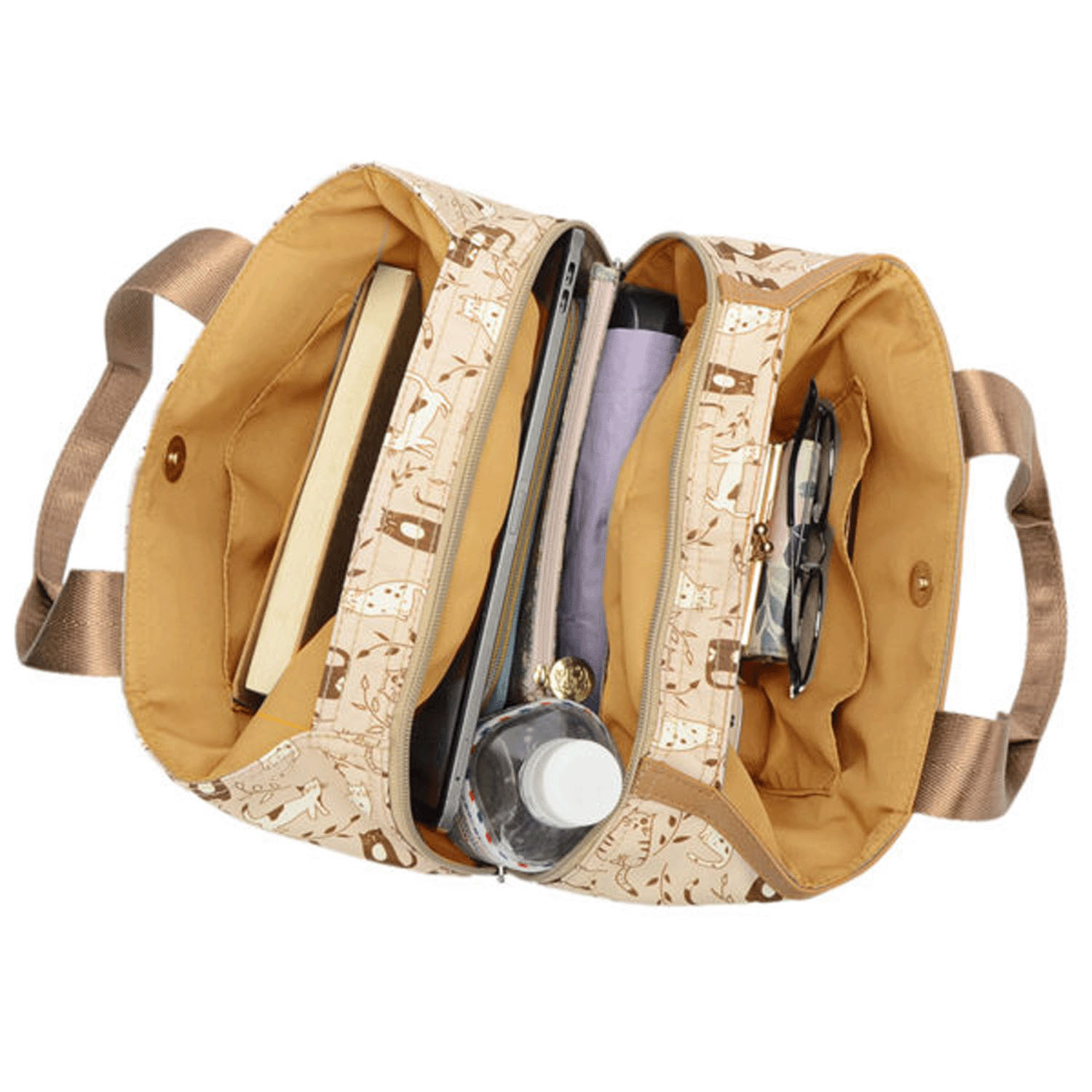 ネコいっぱい両あおりバッグ - 画像7