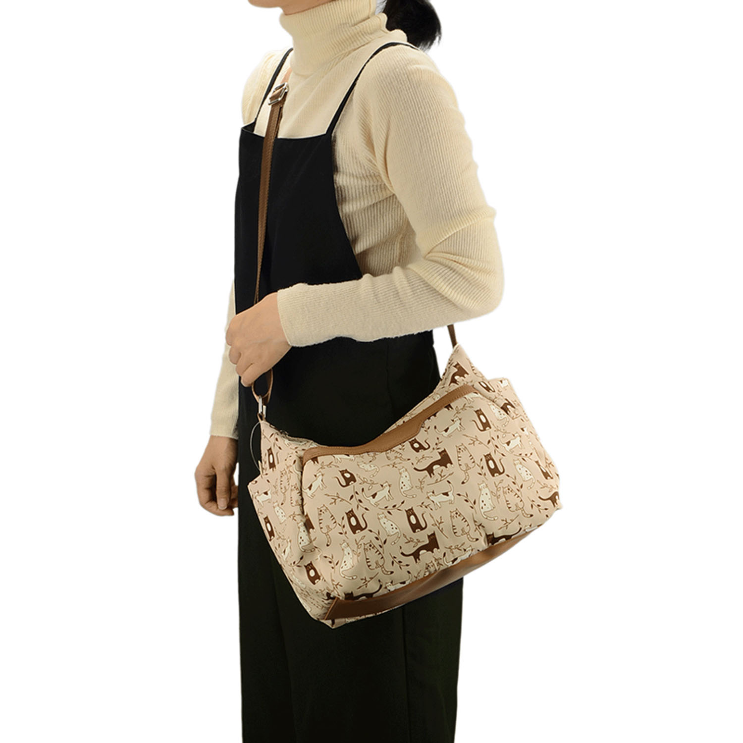 ネコいっぱいショルダーバッグ - 画像1