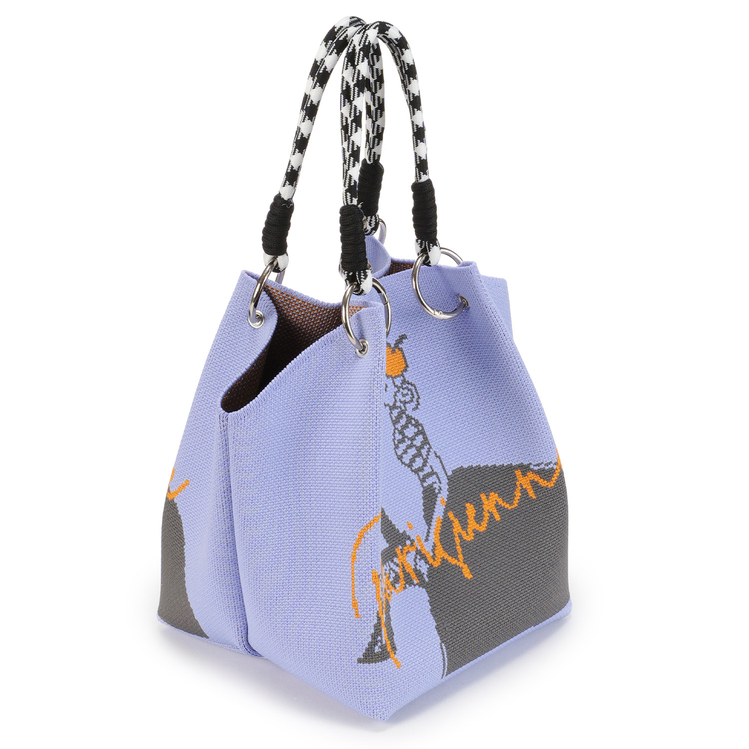 エッフェル塔と女の子ニットバッグ - 画像5