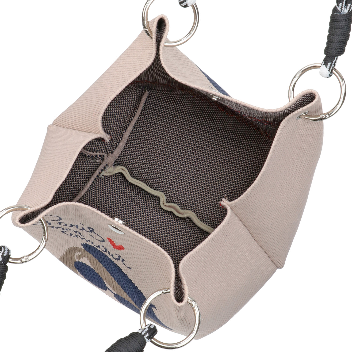 ベレー帽女の子ニットバッグ - 画像5