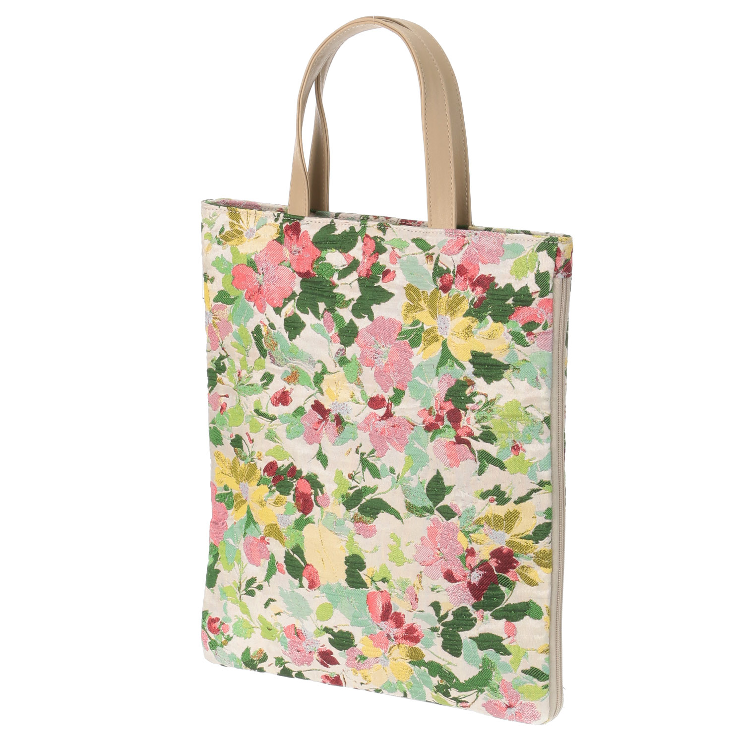 【エトワール別注柄】クラシカル花柄A4拡張縦型バッグ - 画像2