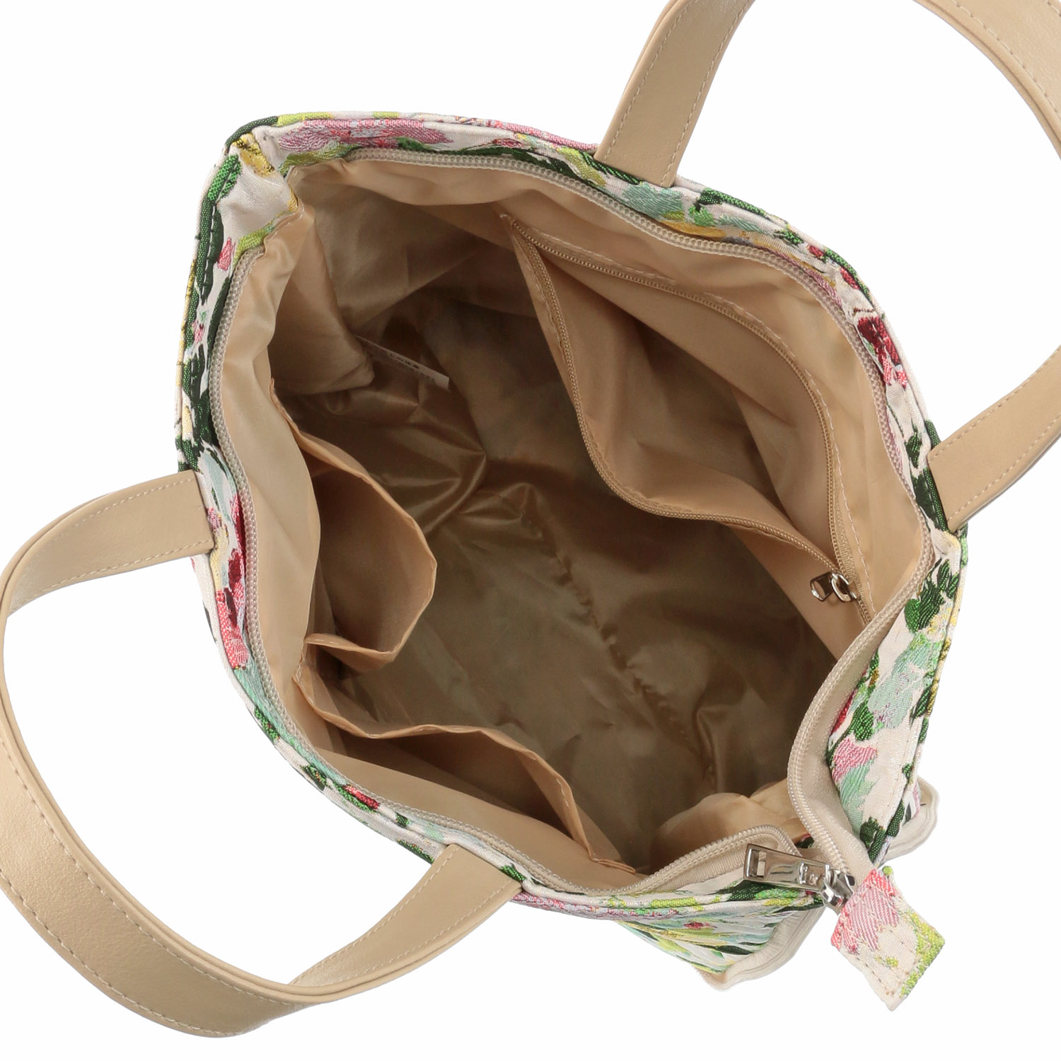 【エトワール別注柄】クラシカル花柄A4拡張縦型バッグ - 画像5