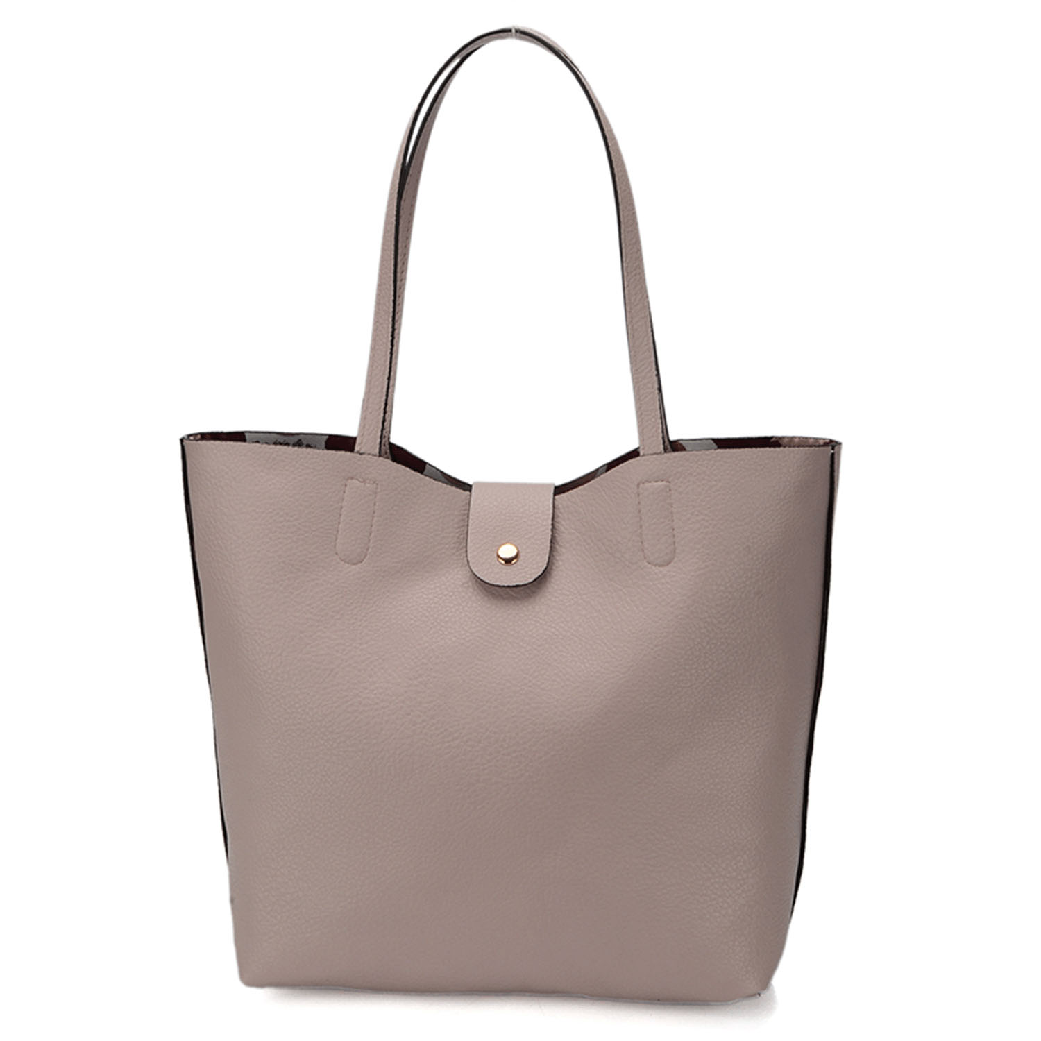 北欧花柄リバーシブルトートバッグ - 画像11