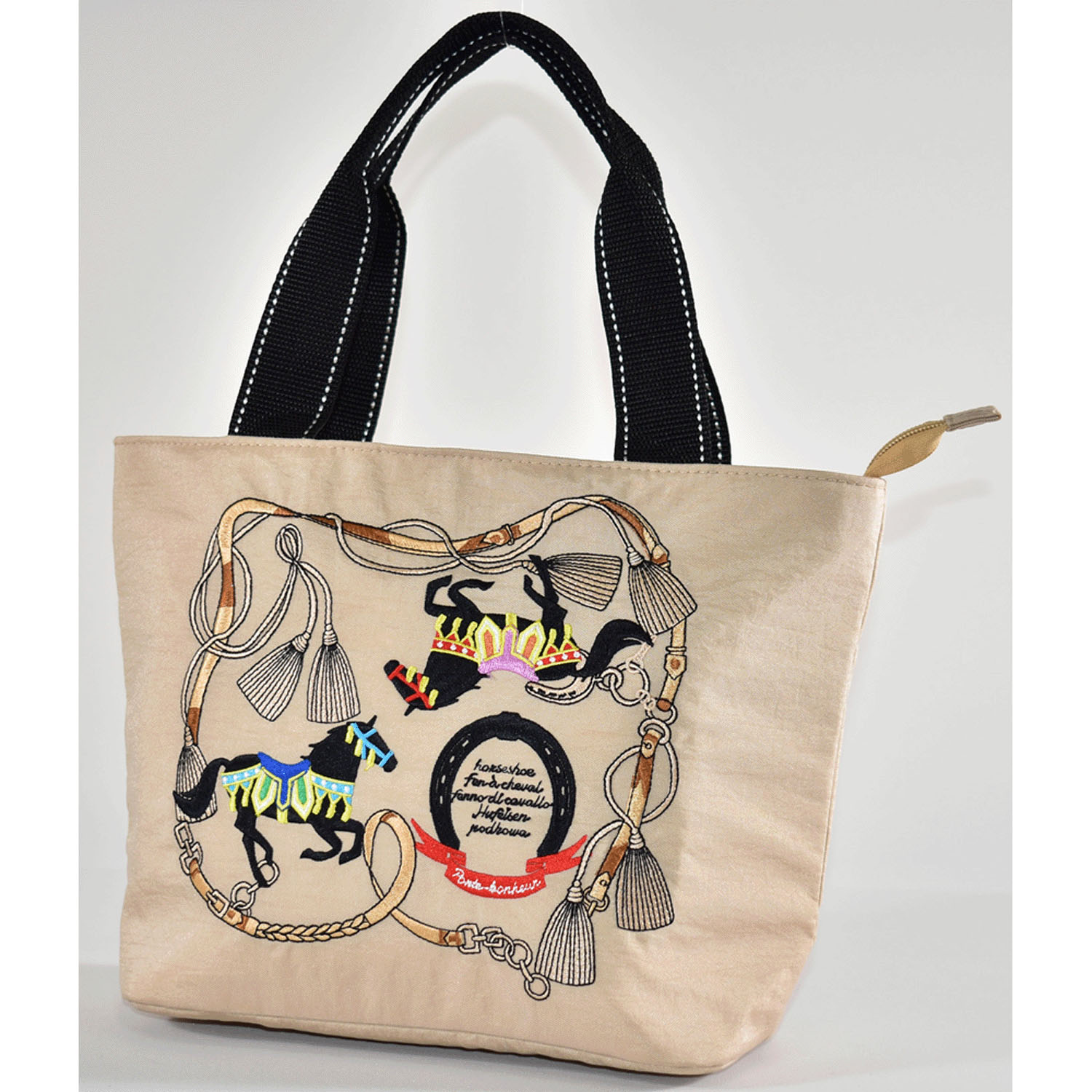 馬刺繍保冷船型バッグ - 画像5