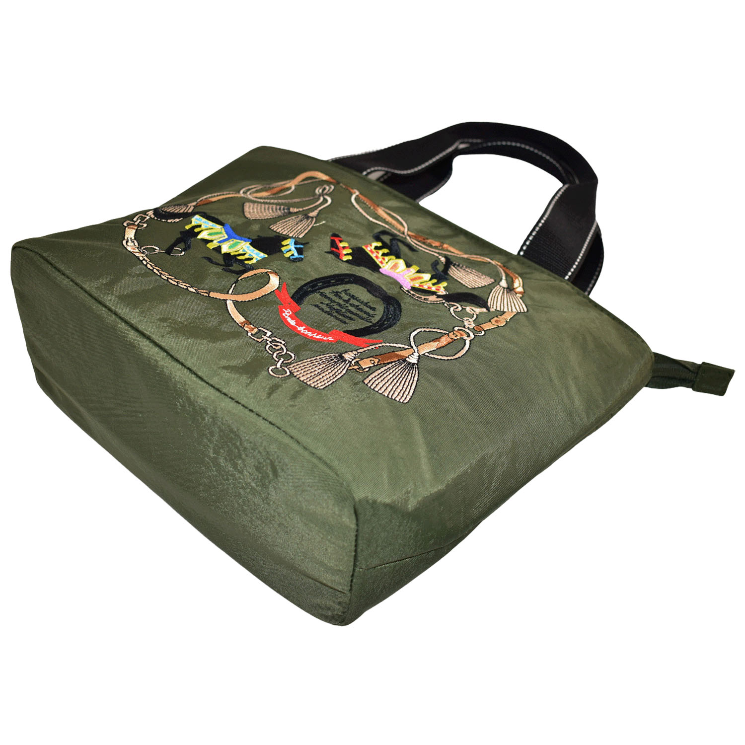 馬刺繍保冷船型バッグ - 画像7