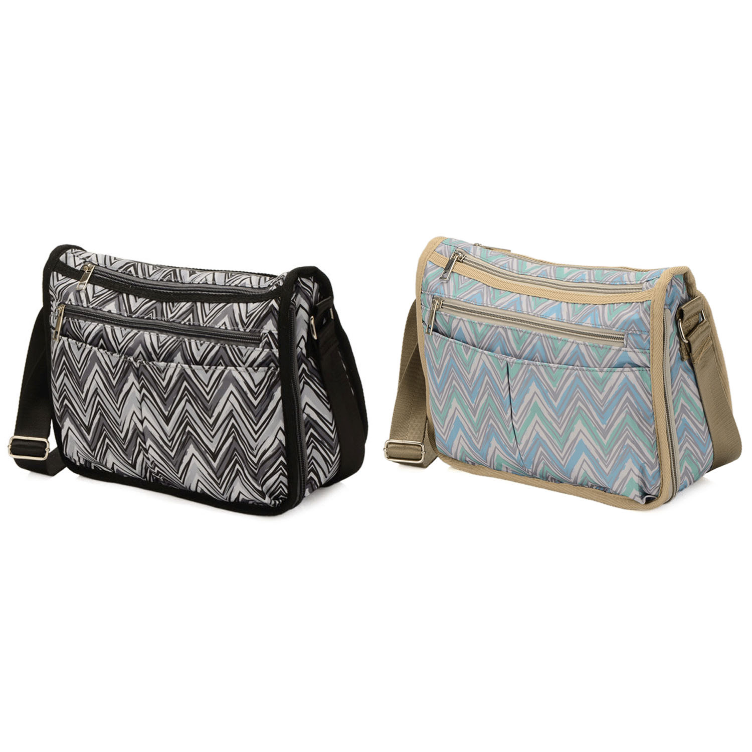 保冷トライバル柄ショルダーバッグ - 画像1