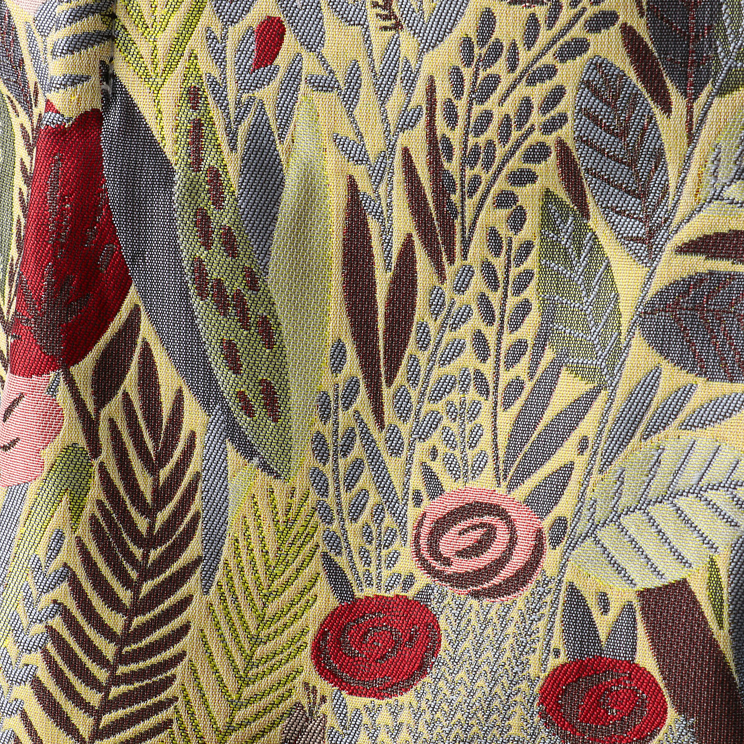 ボタニカルジャガードトートバッグ - 画像7