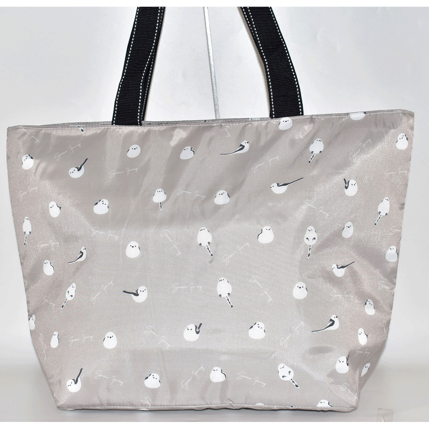 シマエナガ柄保冷トートバッグ - 画像2