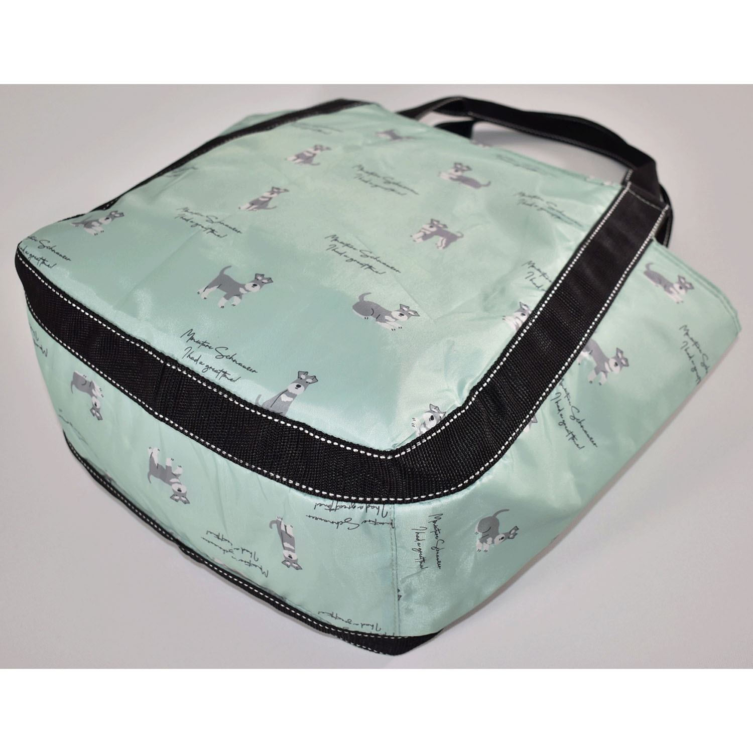 シュナウザー柄保冷バルーントートバッグ - 画像6