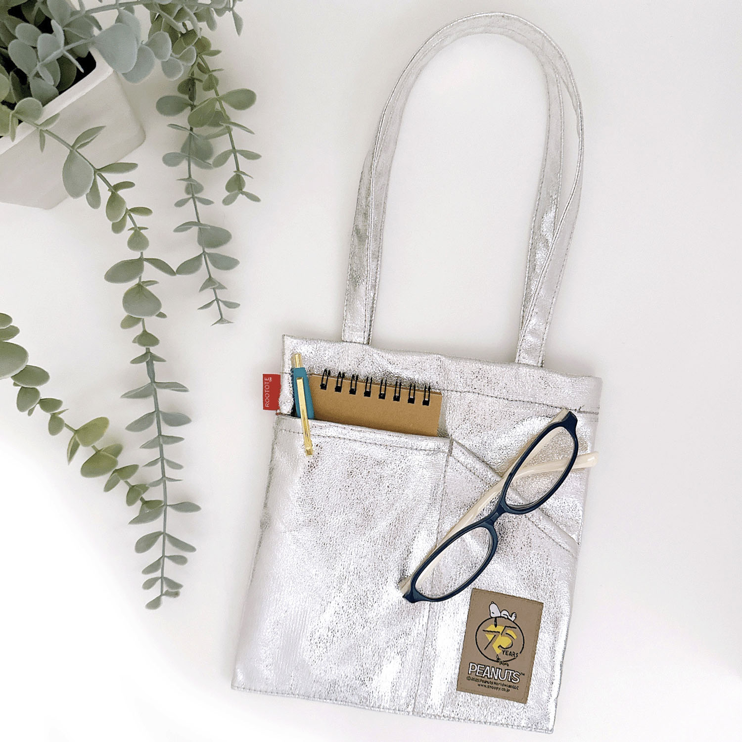 ルートート PEANUTS メタリックミニバッグ - 画像9