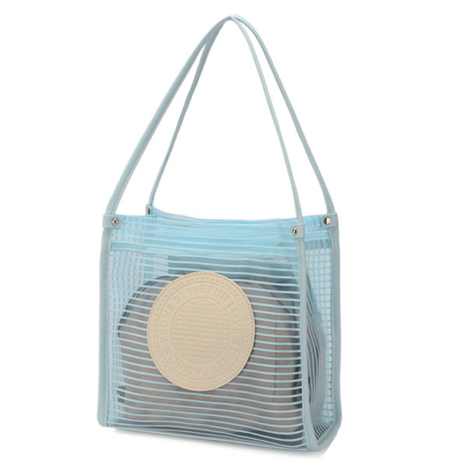 ボーダーチュール刻印柄トートバッグ - 画像8