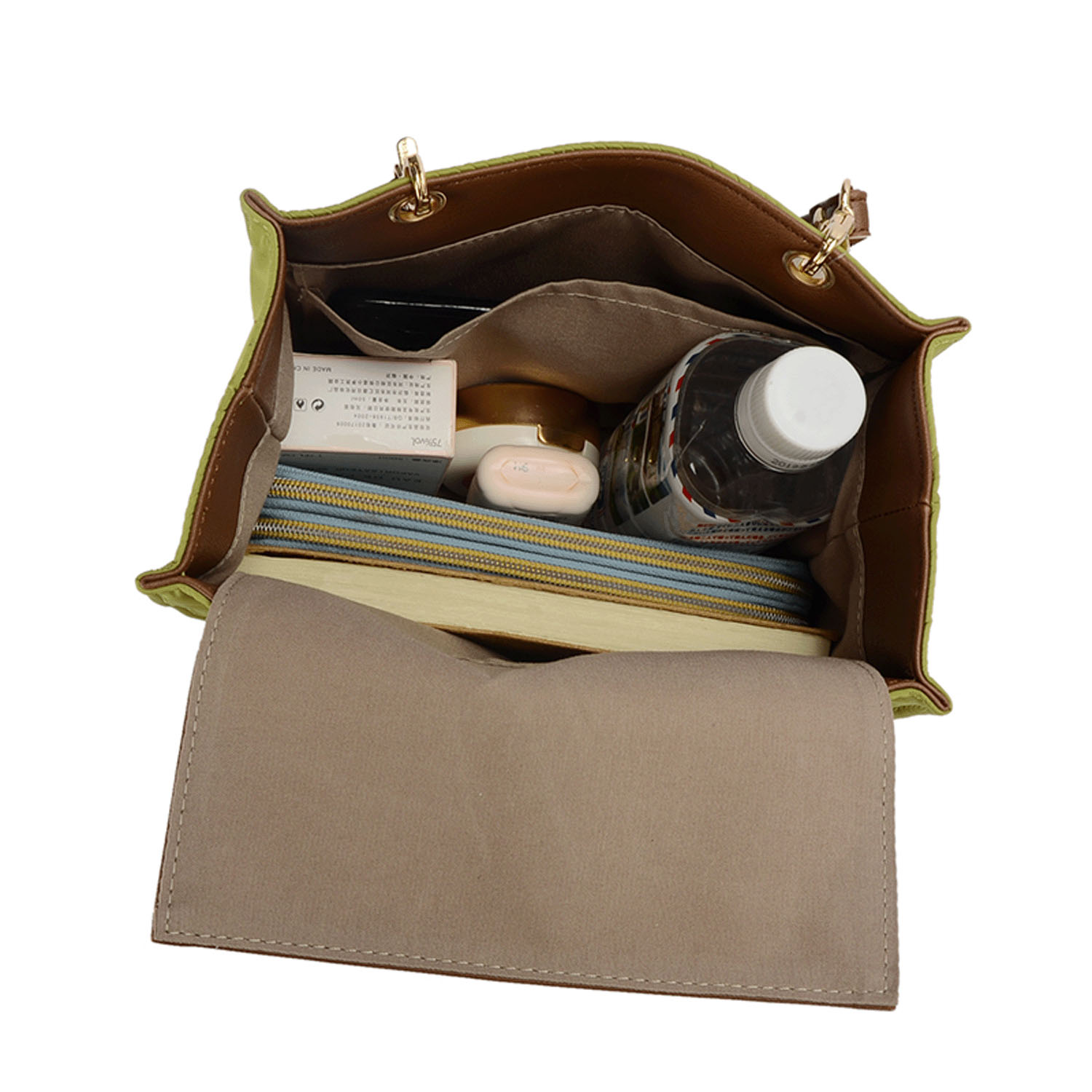 キャット＆レディ刺繍スクエア型バッグ - 画像8