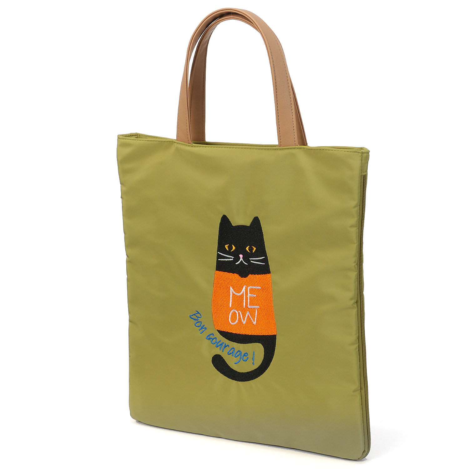 【エトワールオリジナル】アニマル刺繍A4拡張バッグ - 画像12