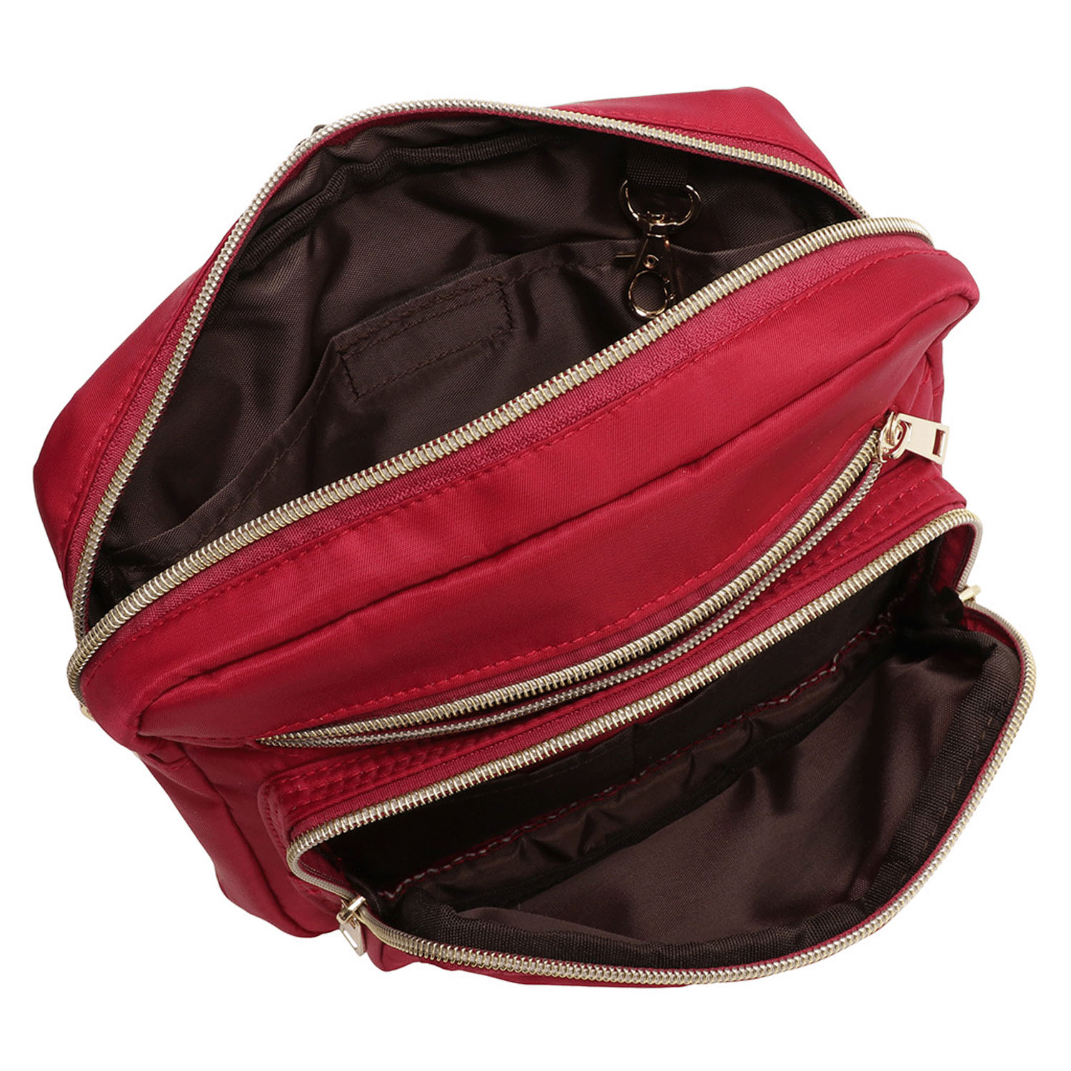 SOFIA VALENTINO バラパッチワークウエストポーチ - 画像11