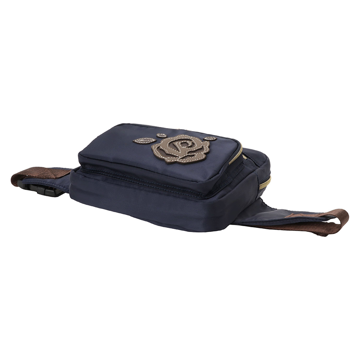 SOFIA VALENTINO バラパッチワークウエストポーチ - 画像15