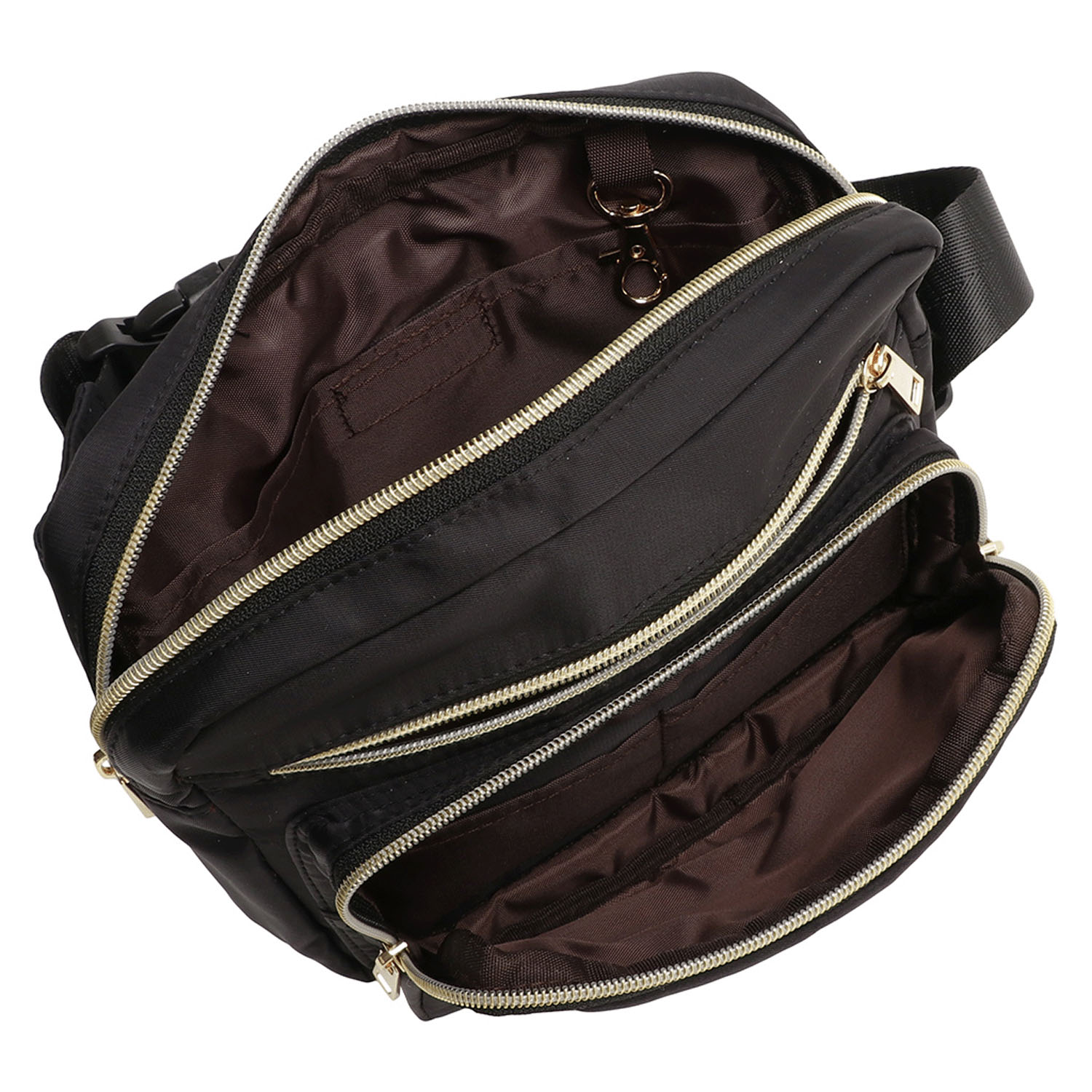 SOFIA VALENTINO バラパッチワークウエストポーチ - 画像6