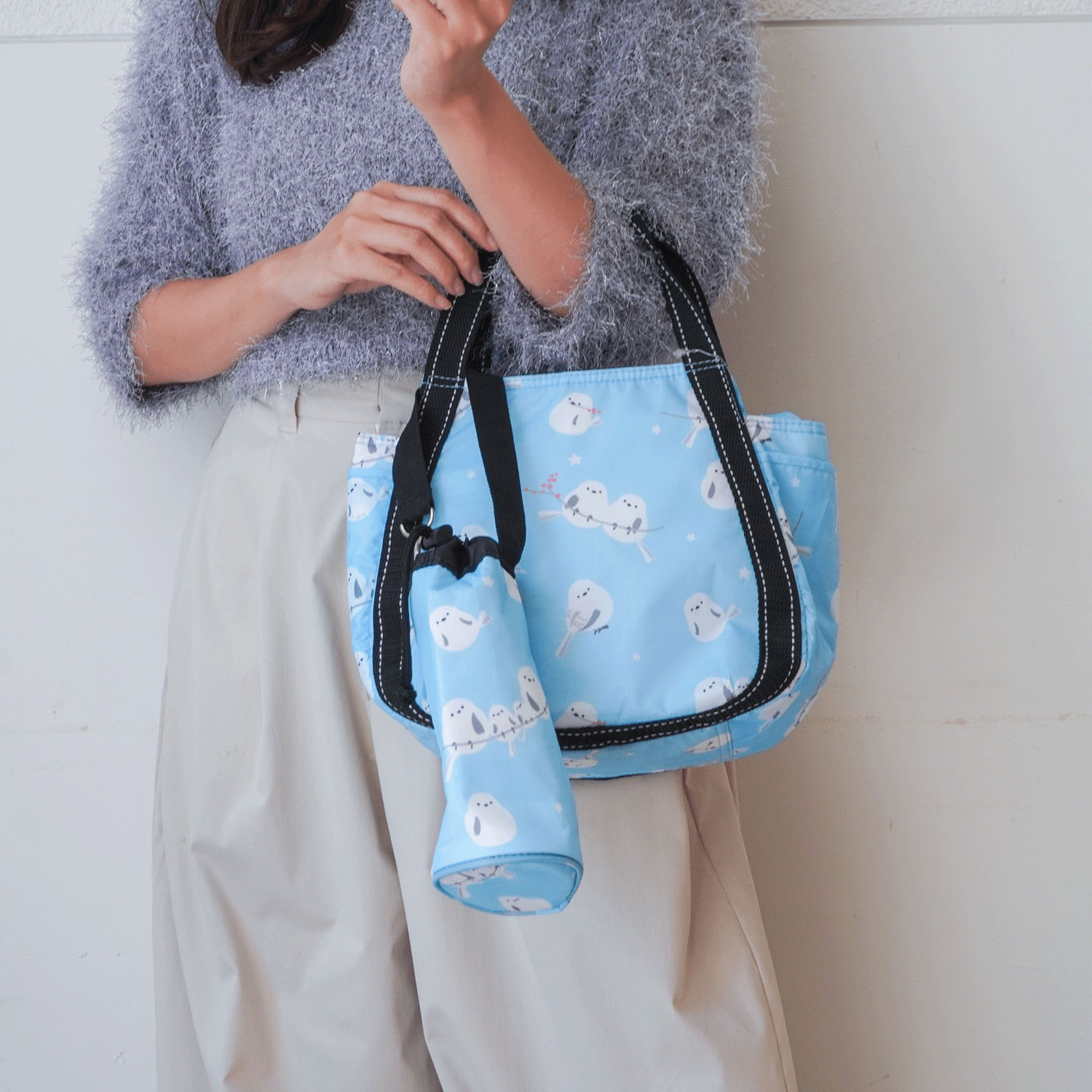 【エトワールオリジナル】保冷シマエナガ バルーン小 - 画像1