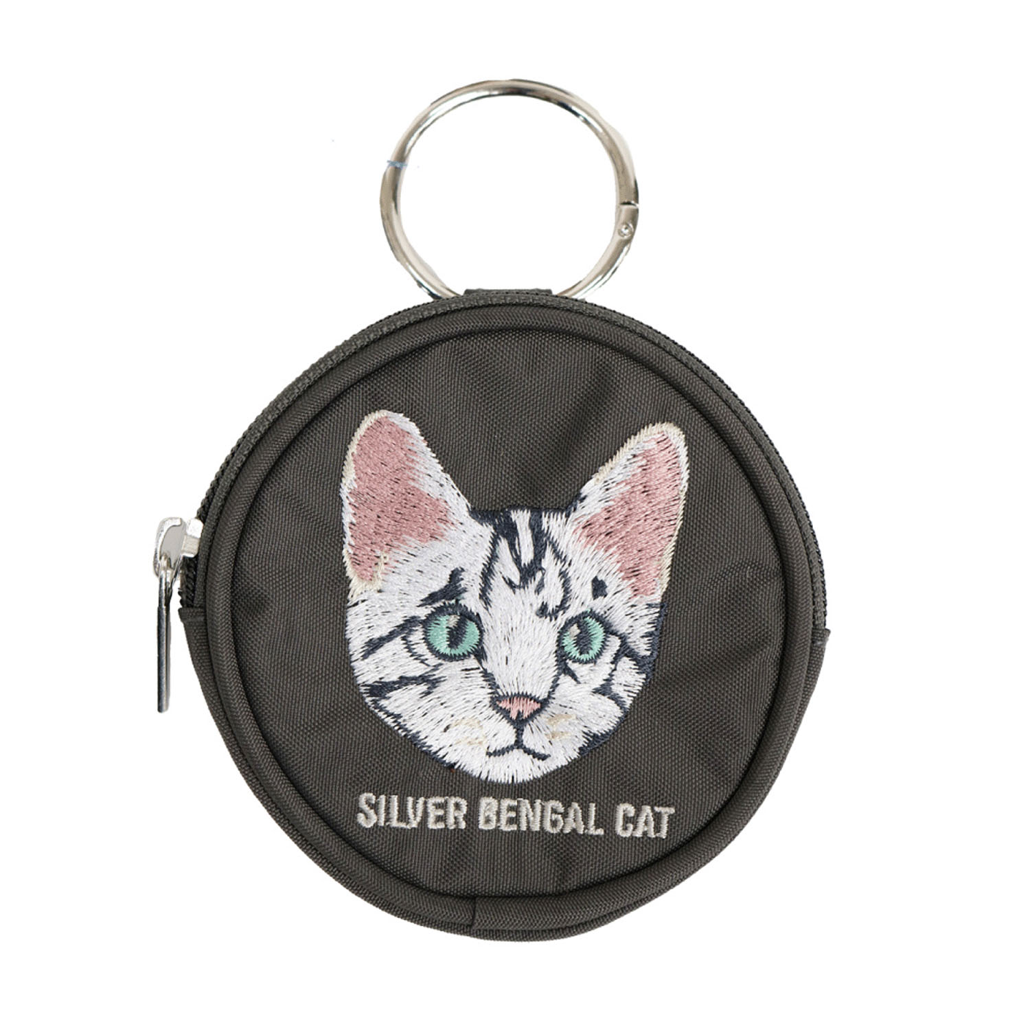 【11，14，20－00は在庫限りで終了】アニマル刺繍丸ポーチ - 画像7