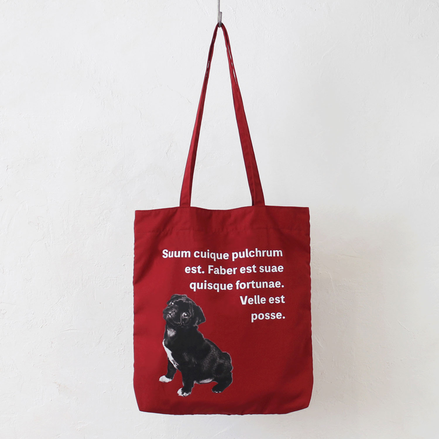 【イエローは在庫限りで終了】アニマルメッセージトートバッグ - 画像6