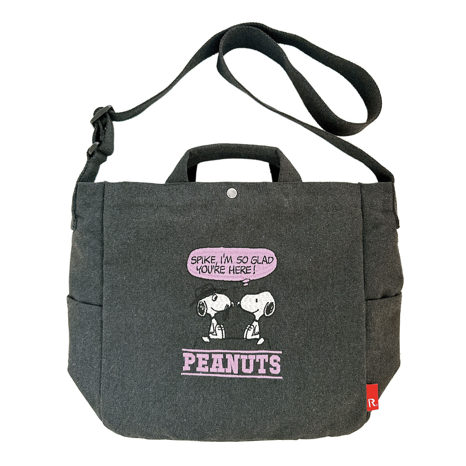 PEANUTS スヌーピーリサイクルコットン2WAYバッグ - 画像2