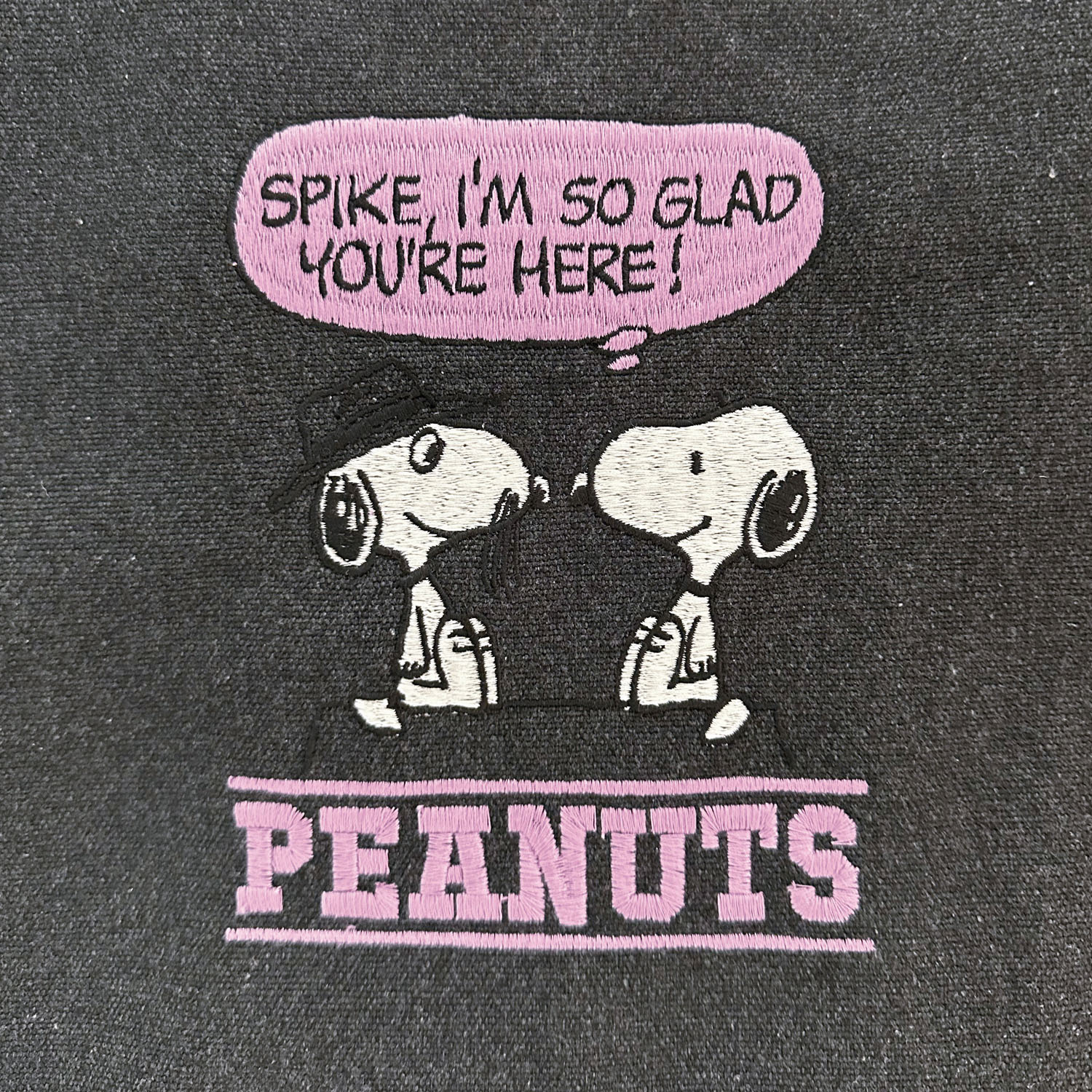 PEANUTS スヌーピーリサイクルコットン2WAYバッグ - 画像3