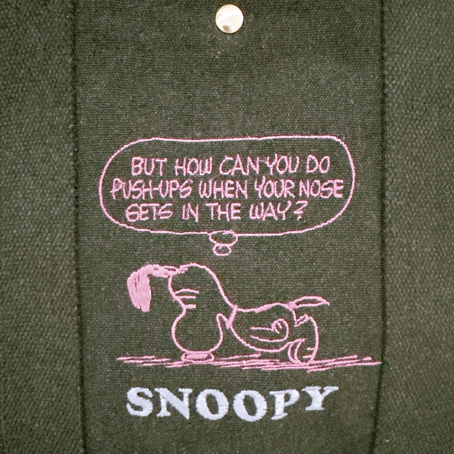 PEANUTS スヌーピーリサイクルコットンデリバッグ - 画像2