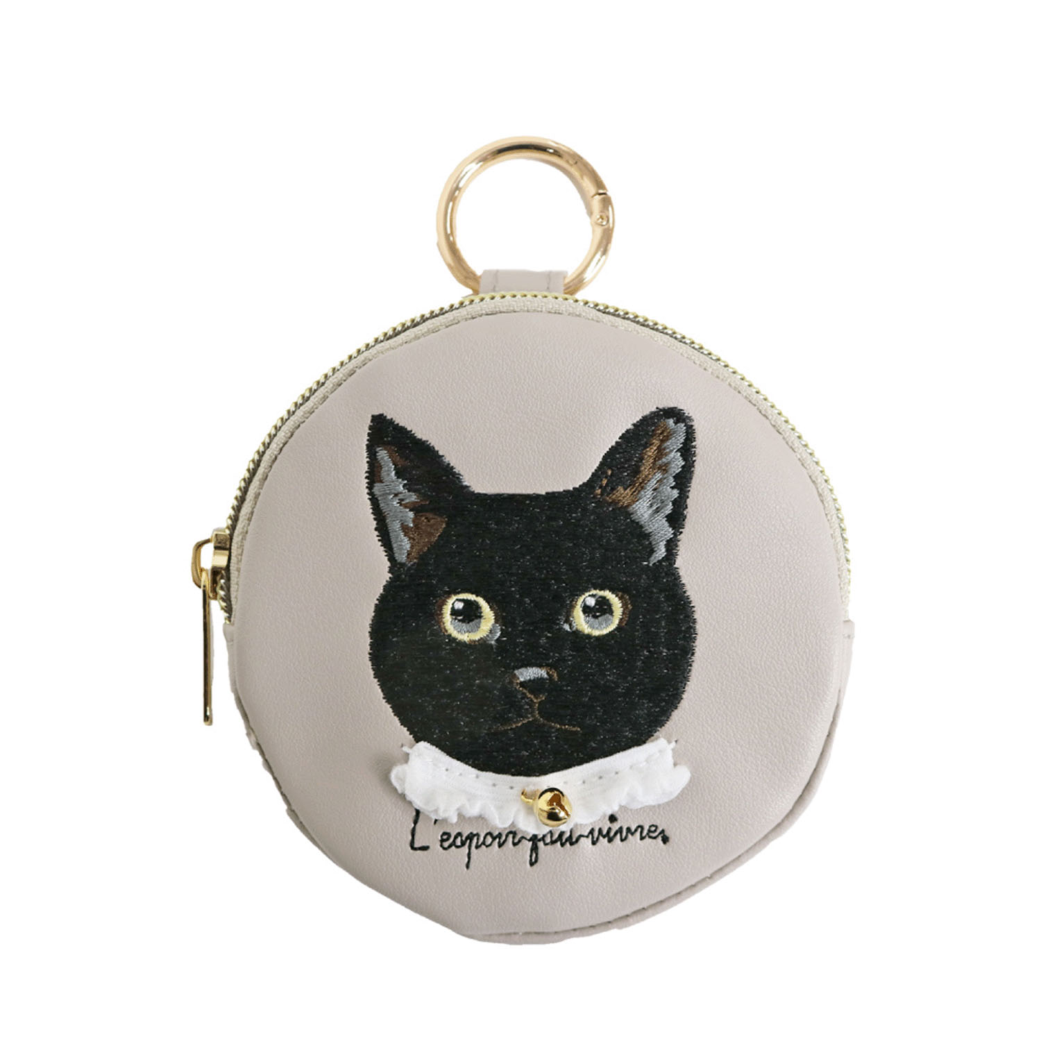 【トイプードルは在庫限りで終了】アトリエ・ポピン 丸型ポーチ - 画像2