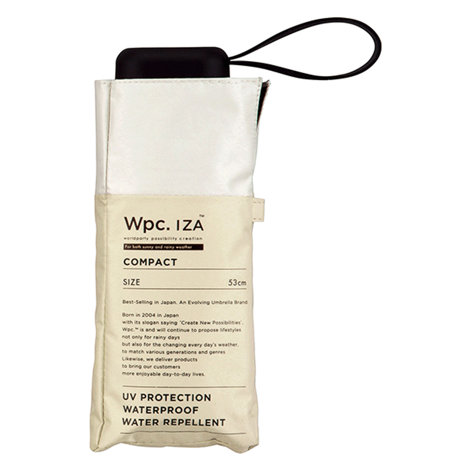 【期間限定4／22～5／9 値引き5％OFF】 WPC．IZA 軽量コンパクト傘 - 画像6