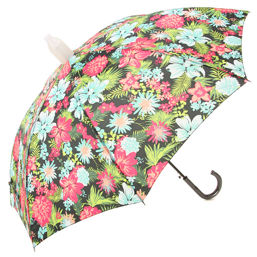 順次カバーの仕様が変わります。 透明傘カバー付き スルット ジャンプ長傘 - 画像1