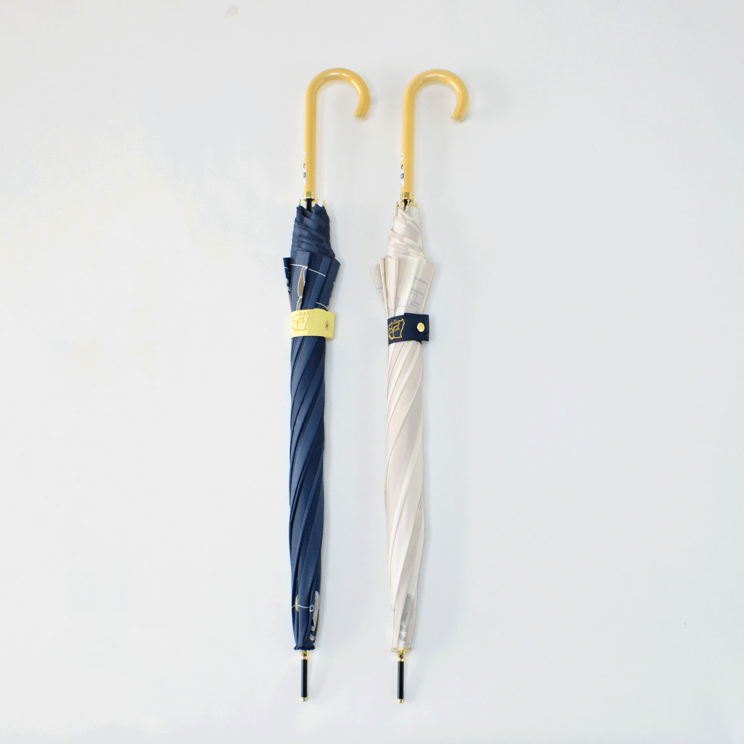 【耐風仕様】 ラインキャット＆ストライプジャンプ長傘 - 画像3