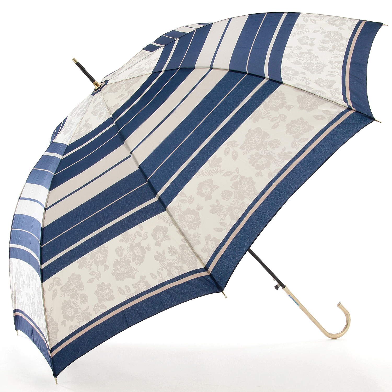 フラワボーダージャンプ長傘 耐風骨60 - 画像4