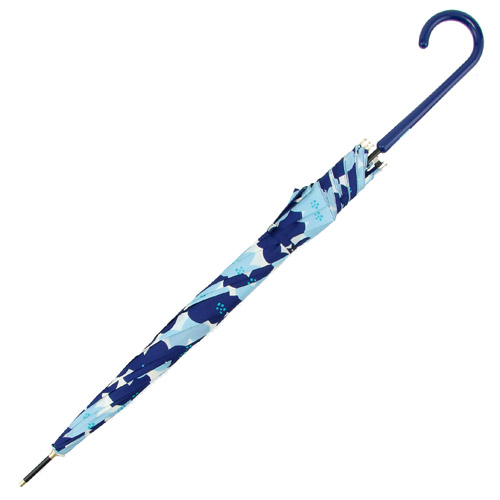 フラワー柄 ジャンプ長傘 耐風骨 - 画像4