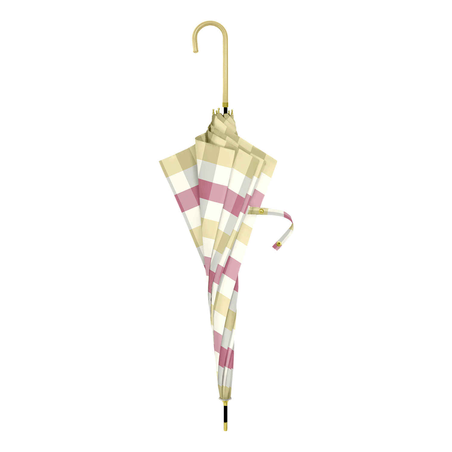 【assa】 カラフルギンガム長傘 - 画像2