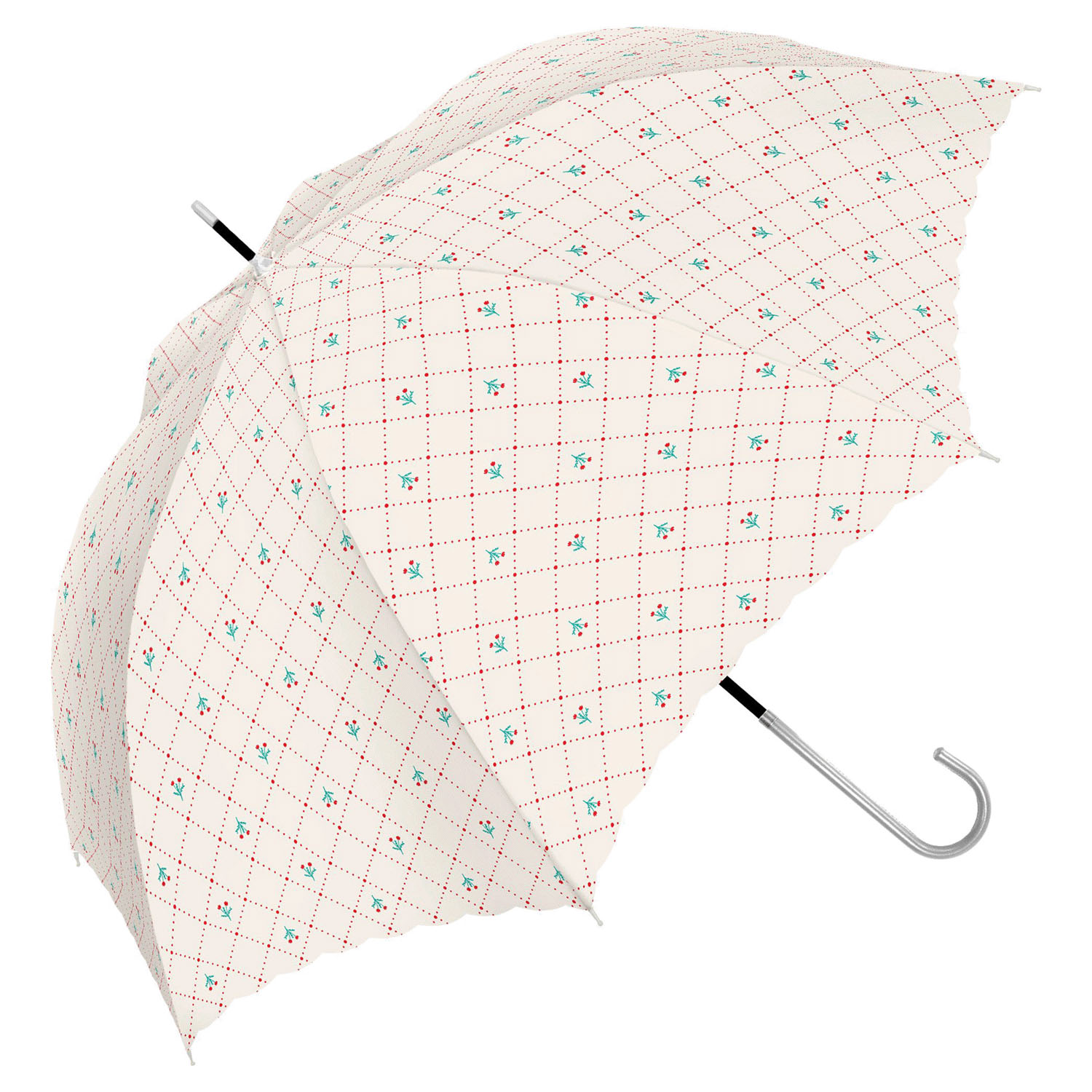 【assa】  ガーリーフラワー長傘 - 画像3