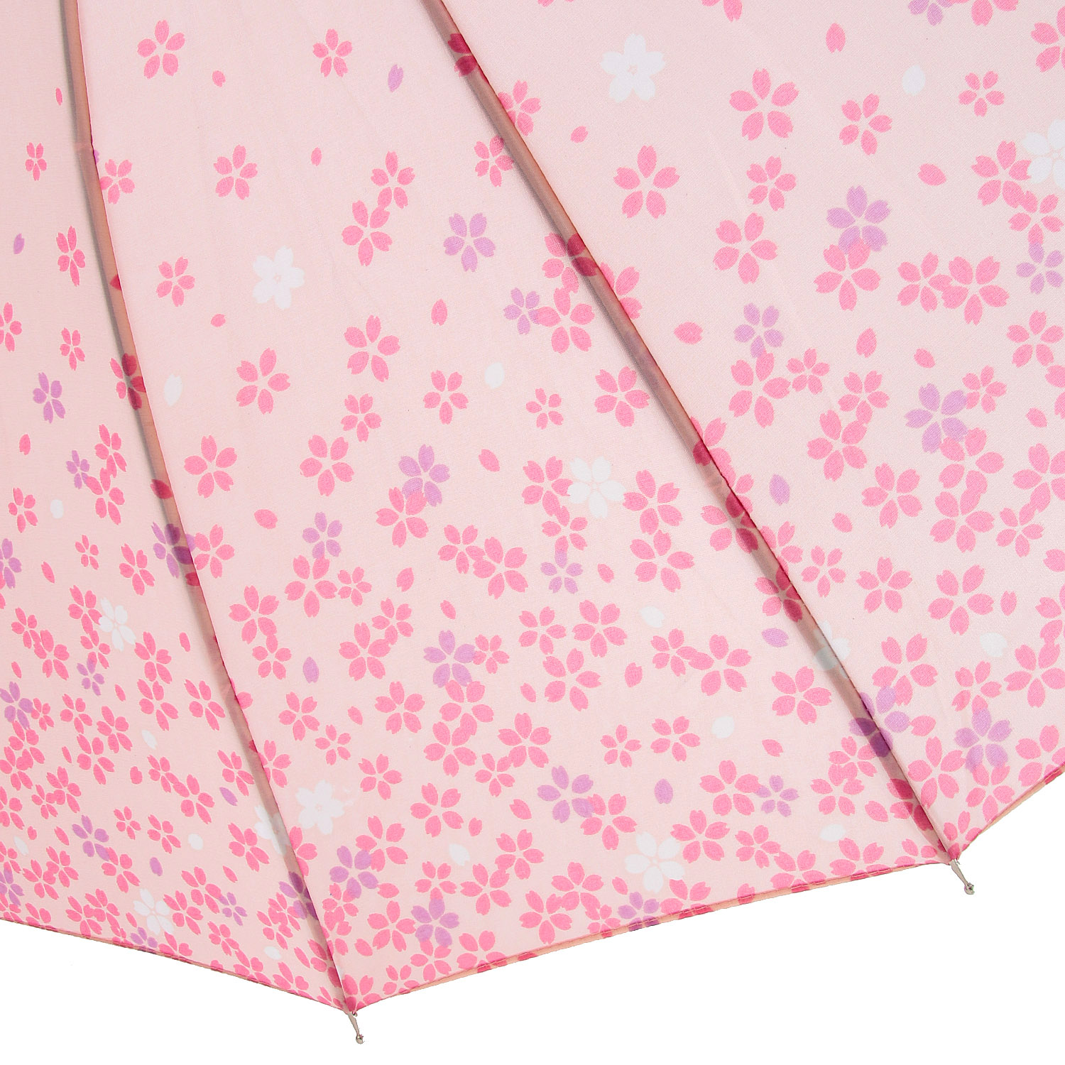 16本骨 和桜ジャンプ長傘55cm - 画像4