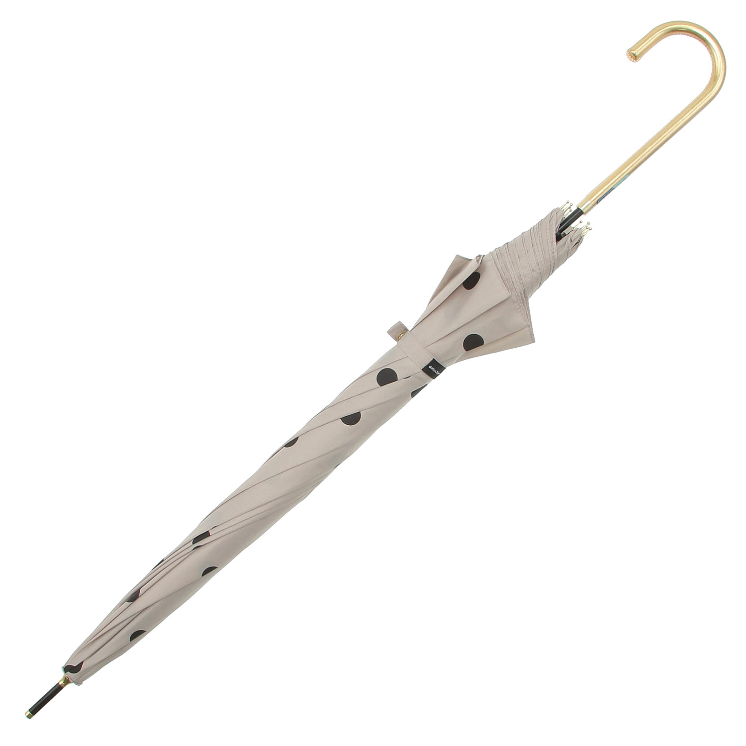 【耐風骨】 ドット ジャンプ傘 60cm - 画像2