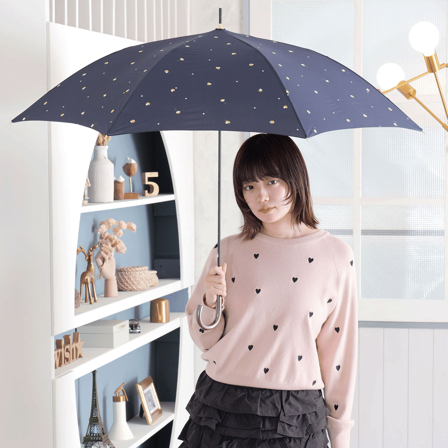 ハチ スマートジャンプ長傘