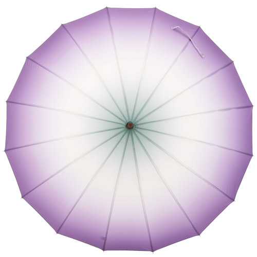 16本骨 和グラデーション長傘 - 画像5