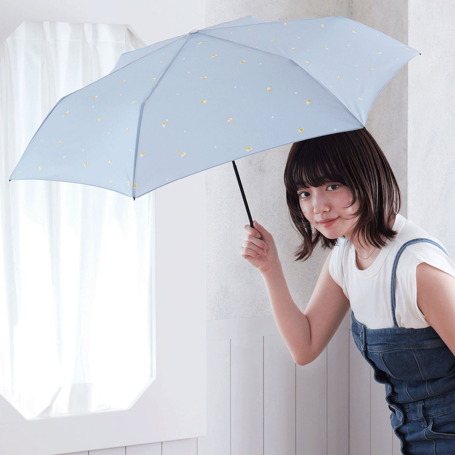 ハチ スレンダー折傘