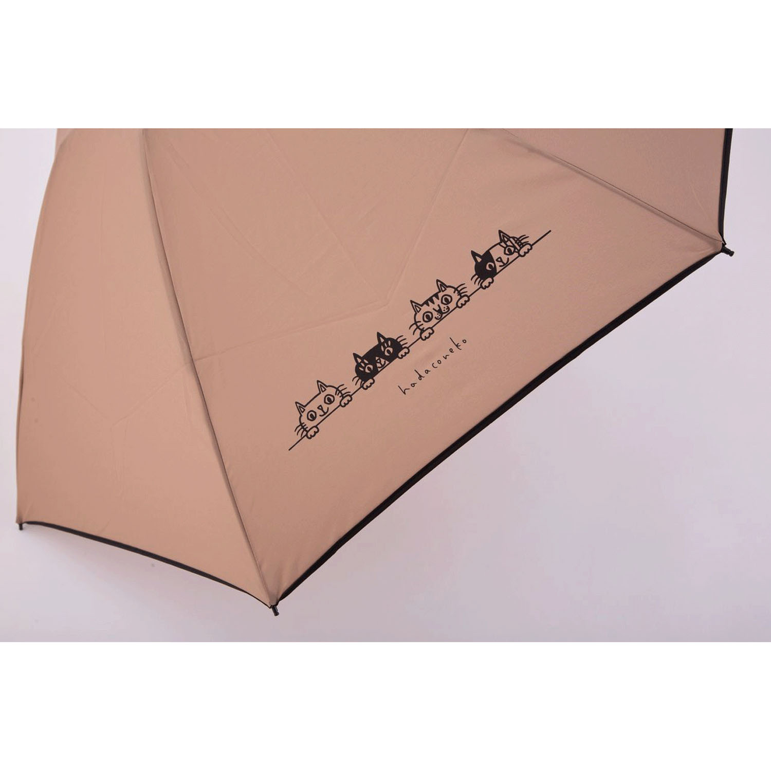 「肌子（Hadaconeko）」コラボ 猫イラスト折傘 - 画像2